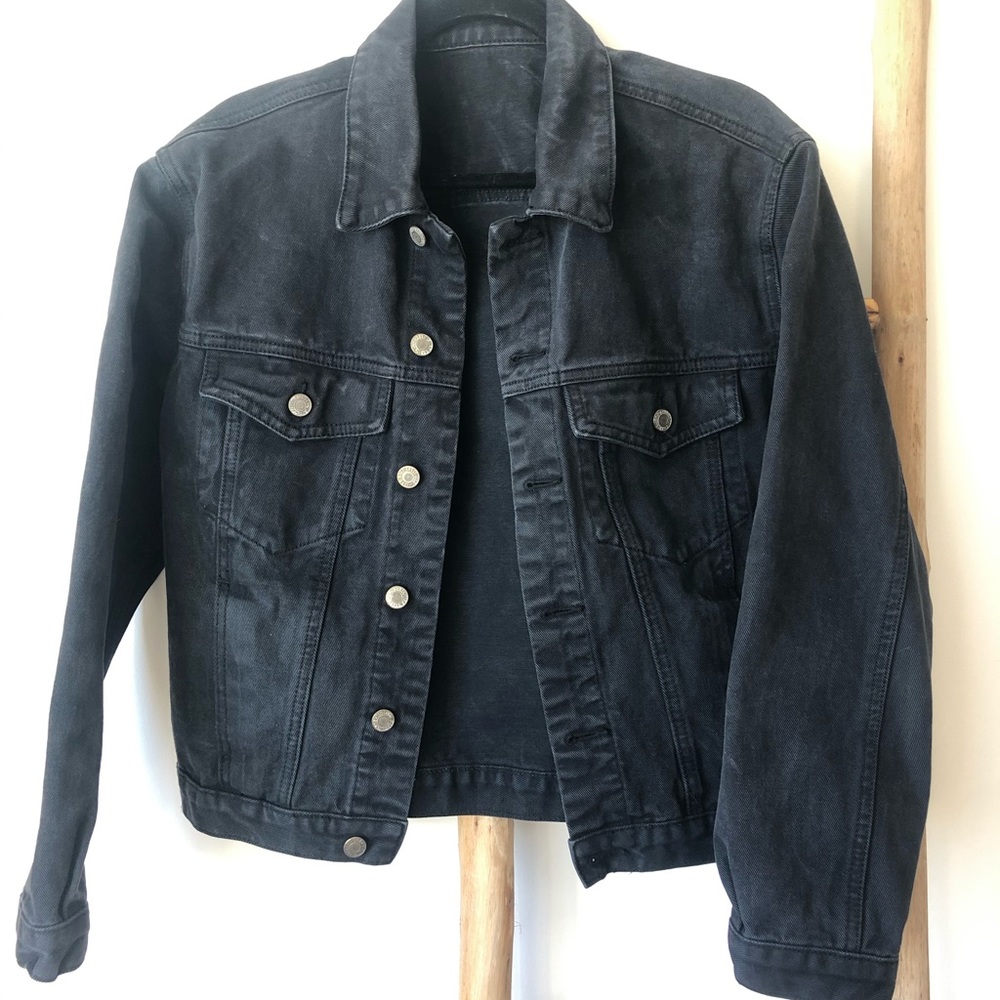 Brandy Melville Black Denim Jacket